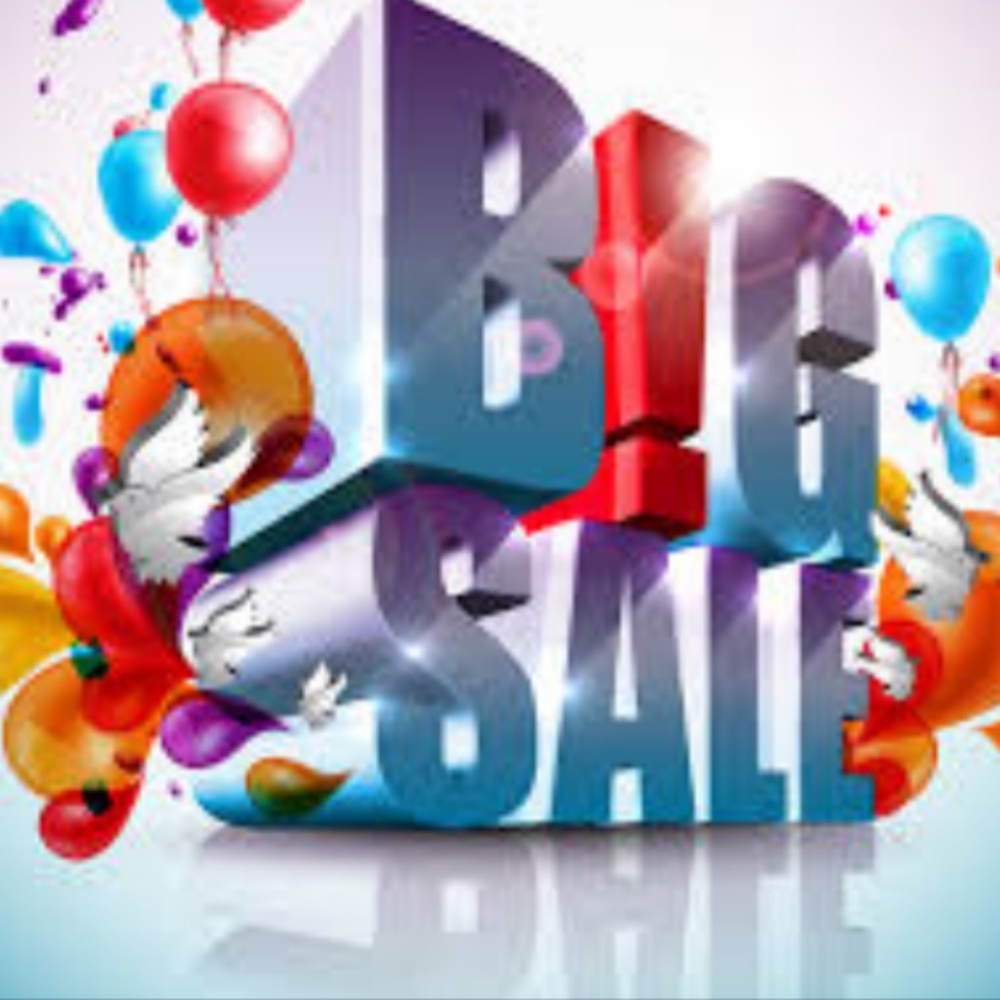 Having a huge sale